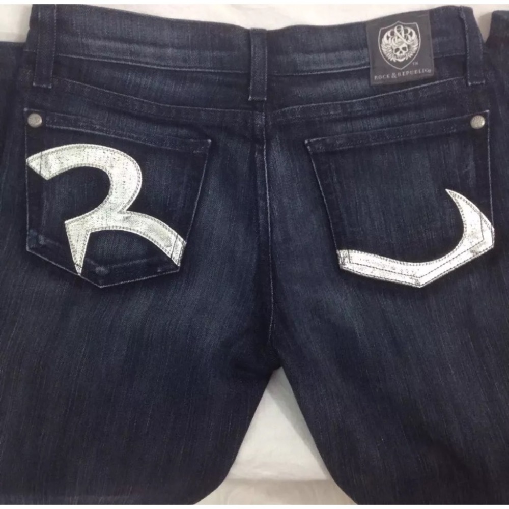Rock & Republic Authentic Jeans Size 26 Inseam 32"